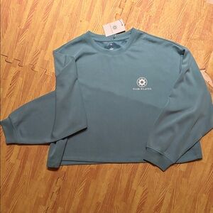 Long Sleeve Club Pilates lightweight amazingly soft sweatshirt  xl